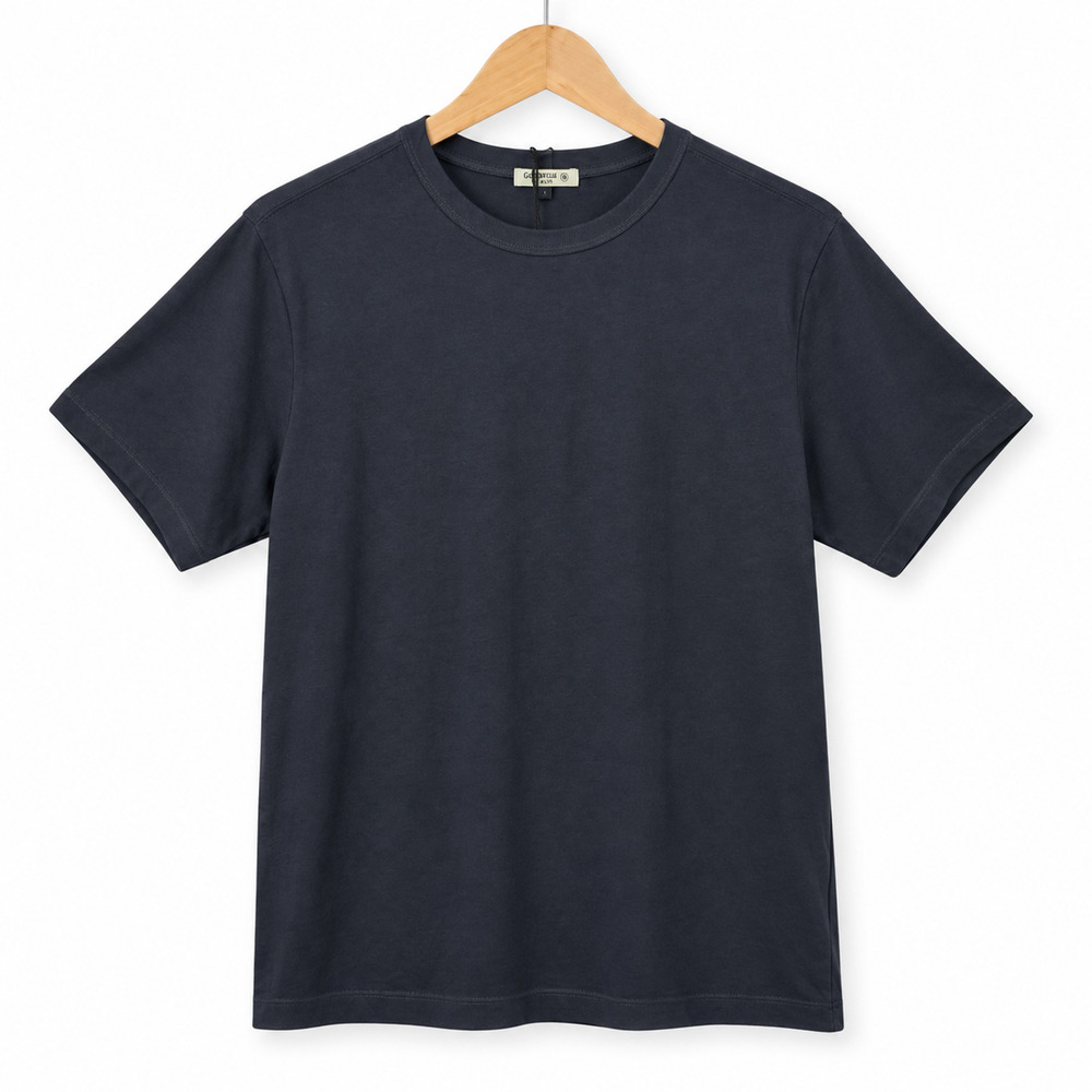 Buck Mason Classic Tee Mens XL Blue Ink 100% Pima Cotton USA Classic Casual NWT